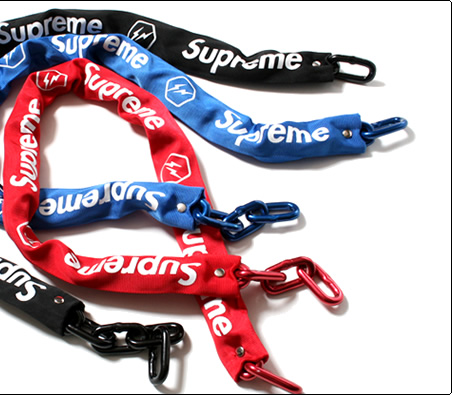 strong>バイクチェーン</strong>（Supreme×fragment design）